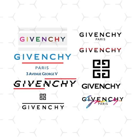 givenchy logos over the years|givenchy logo without name.